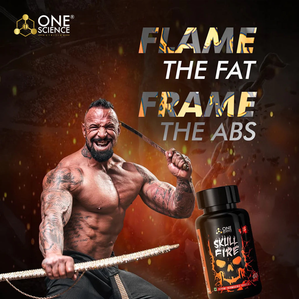 One Science Skull Fire Top Level Fat Burner 60 Caps