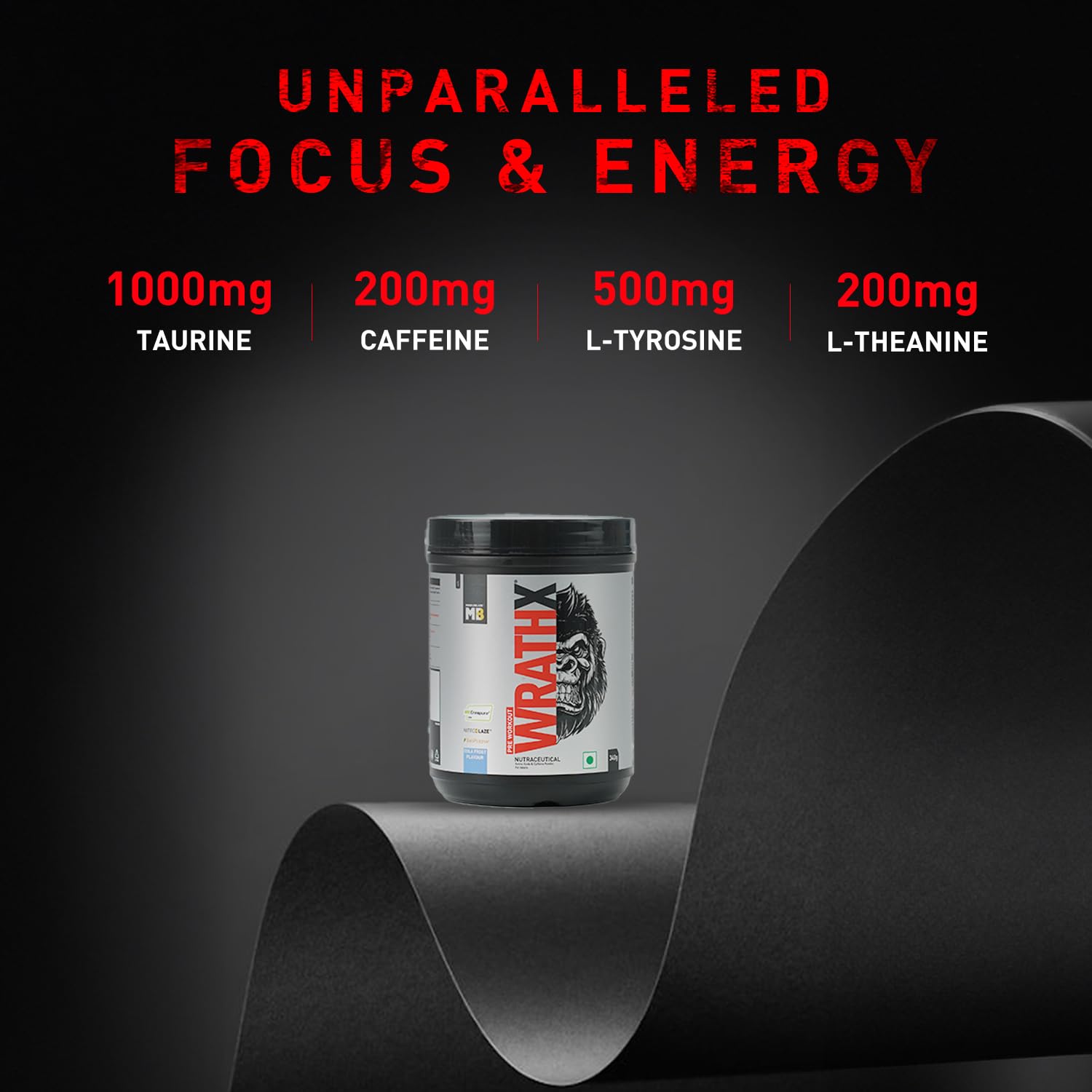 MuscleBlaze Pre Workout WrathX