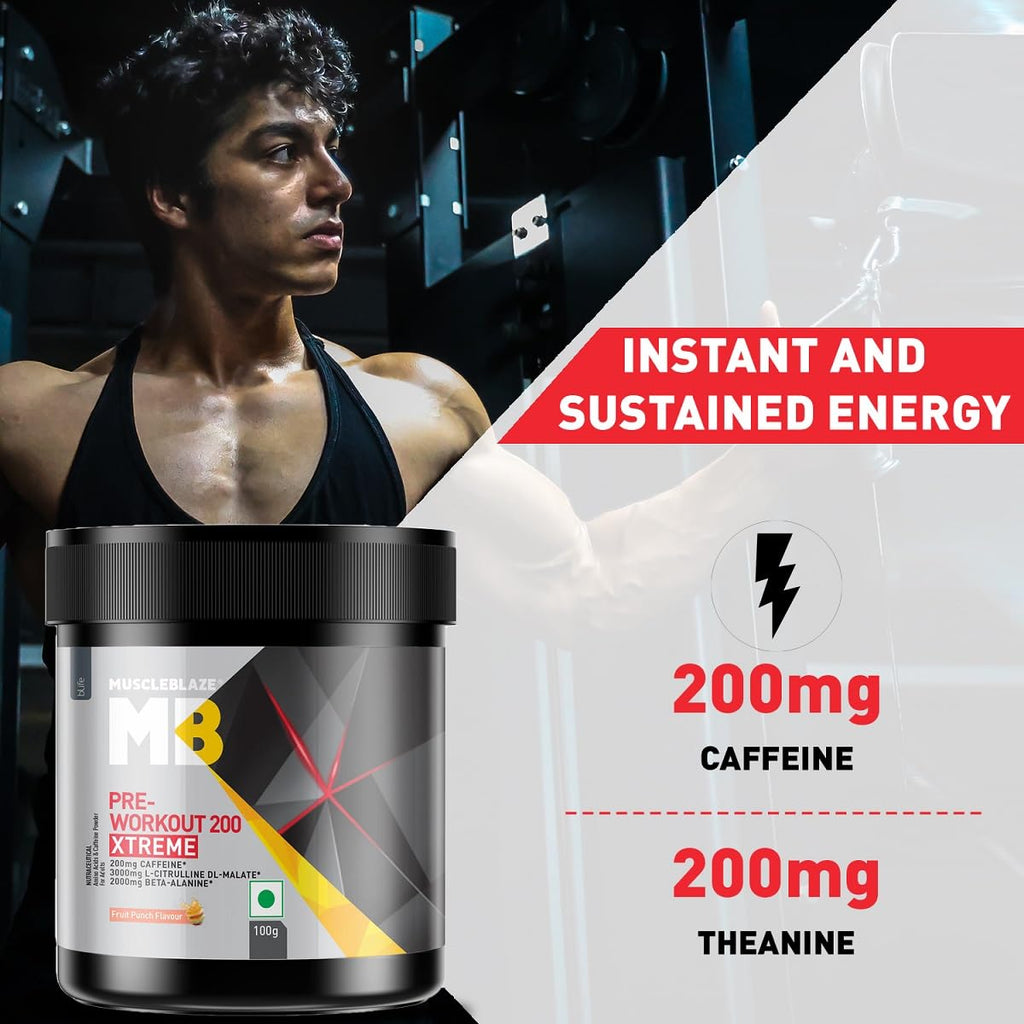 MuscleBlaze PRE Workout 200 Xtreme