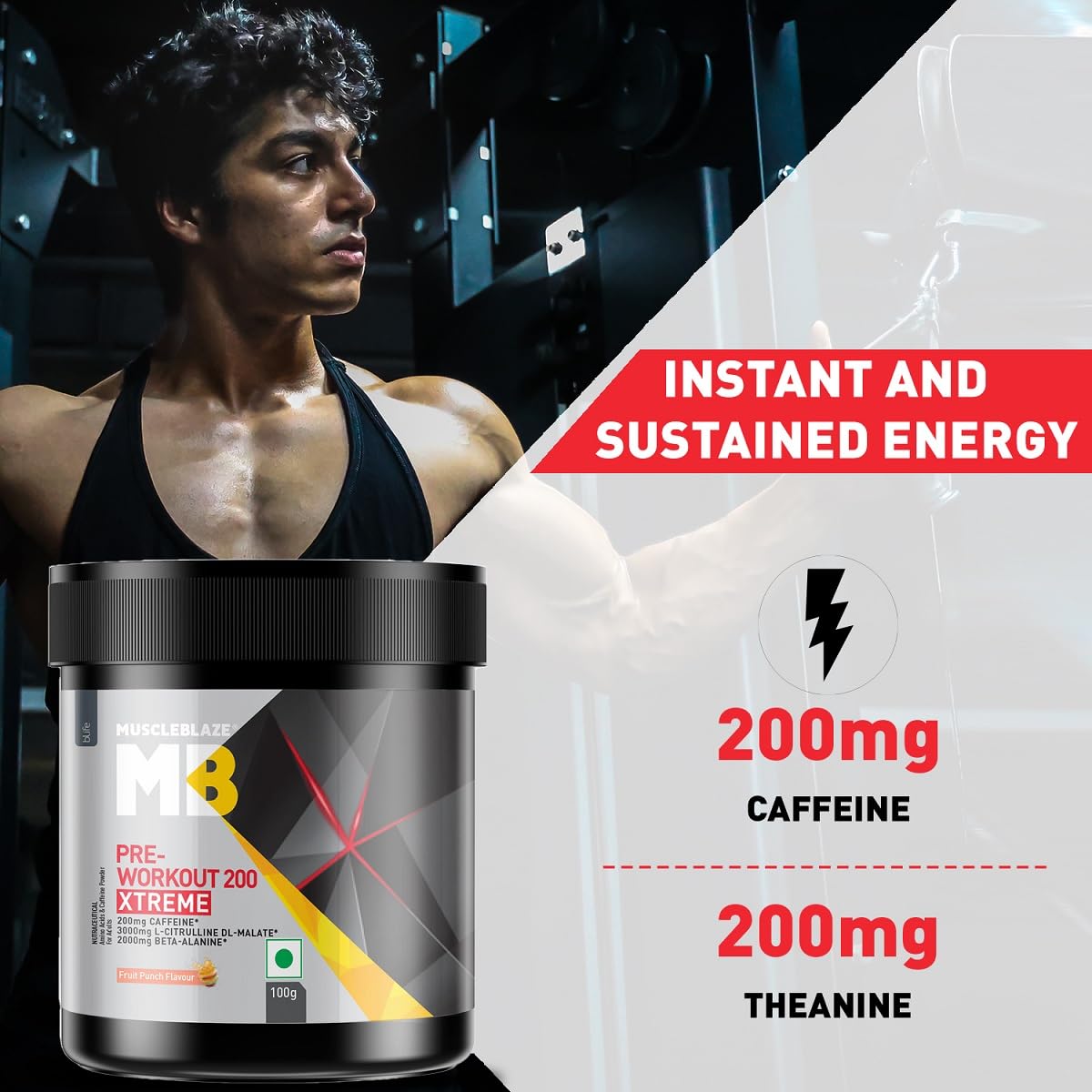 MuscleBlaze PRE Workout 200 Xtreme