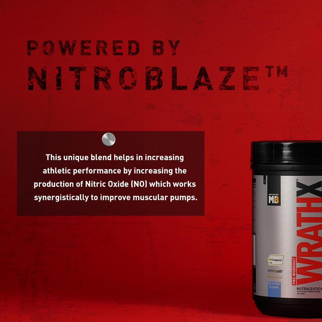 MuscleBlaze Pre Workout WrathX