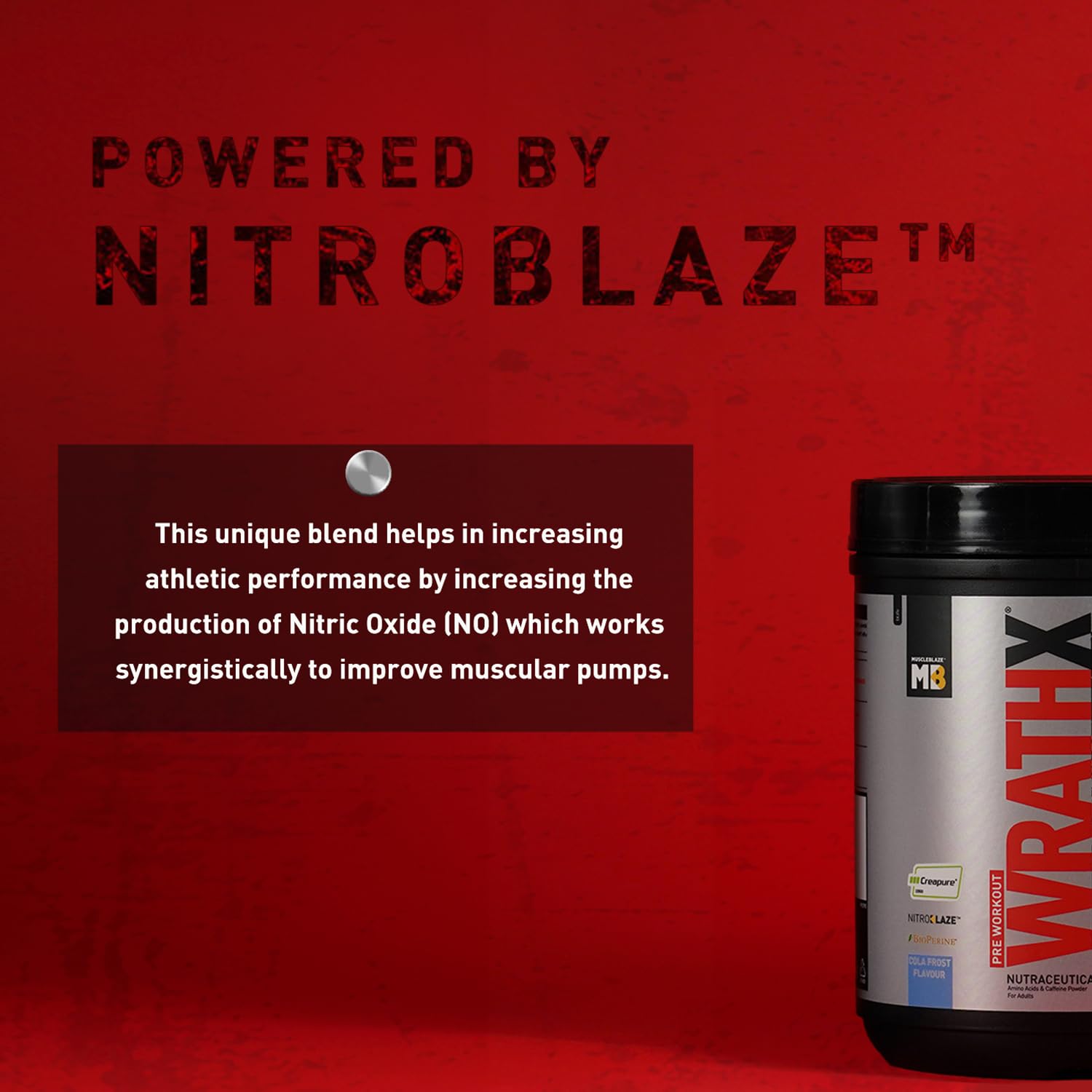 MuscleBlaze Pre Workout WrathX