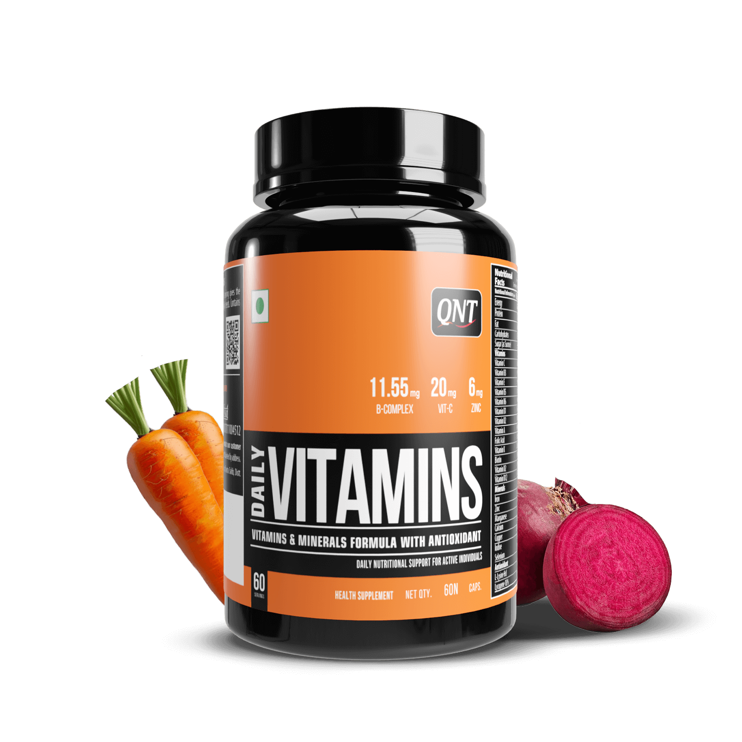 QNT | VITAMINS & MINERALS FORMULA | 60 CAPS