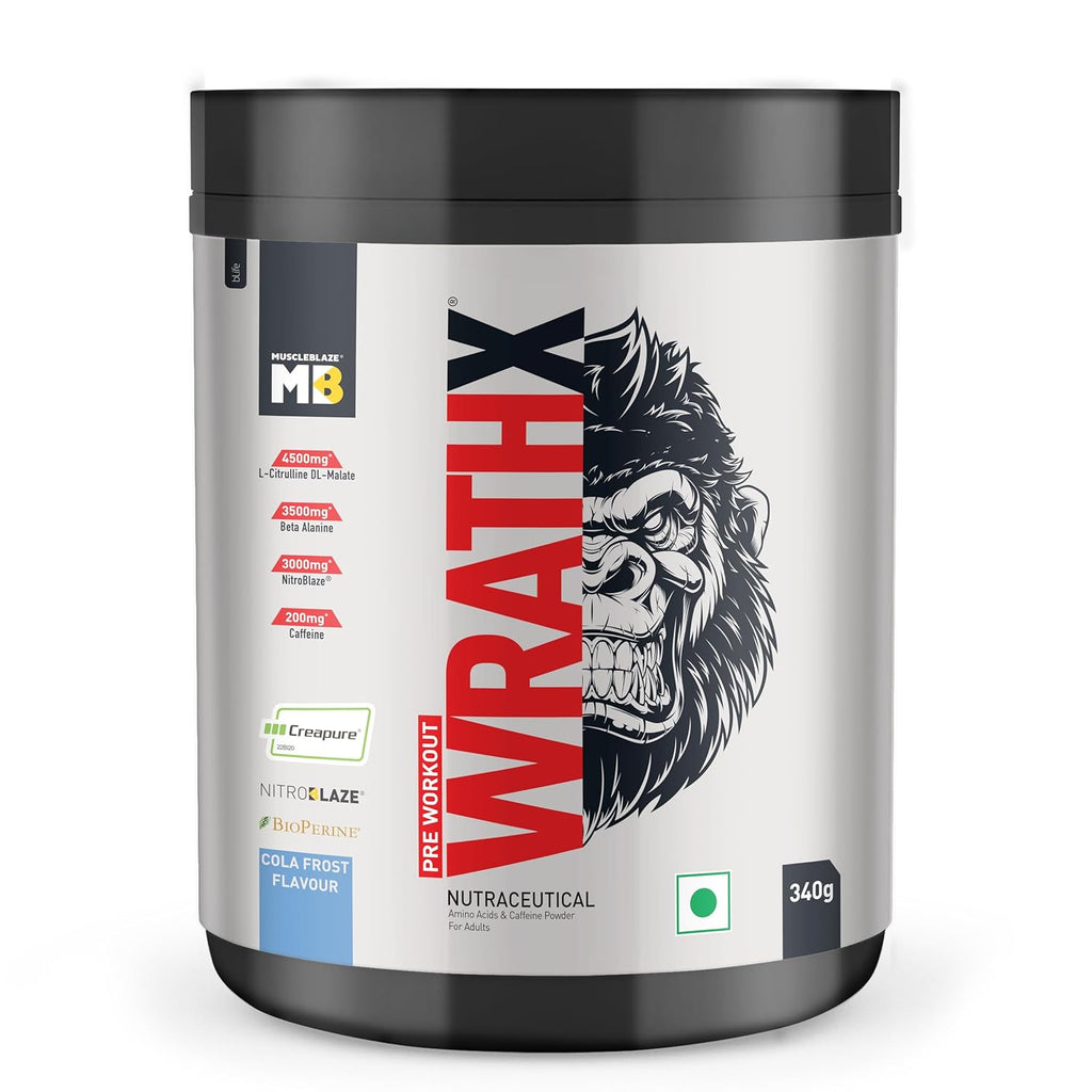 MuscleBlaze Pre Workout WrathX
