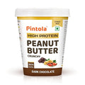 PINTOLA | High Protein Peanut Butter Added WHEY Protein, 30g Protein 6.2g Fiber, Gluten Free, Zero Trans Fat