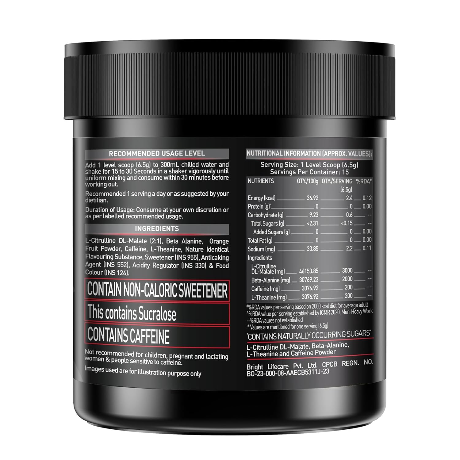 MuscleBlaze PRE Workout 200 Xtreme