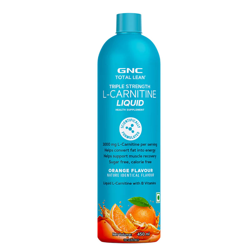 GNC Total Lean Triple Strength L-Carnitine Liquid 450 ml