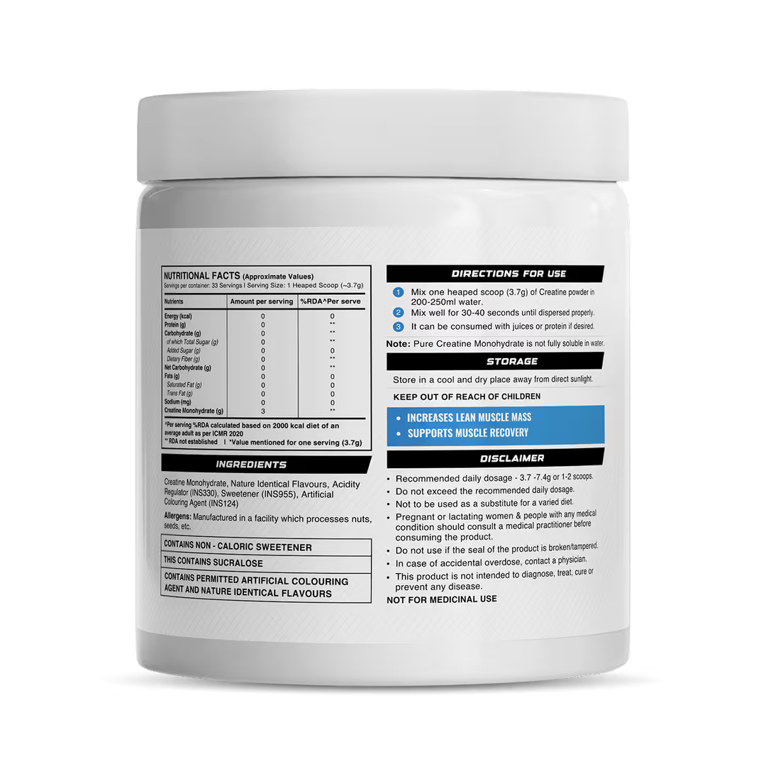 WELLCORE - Pure Micronised Creatine Monohydrate