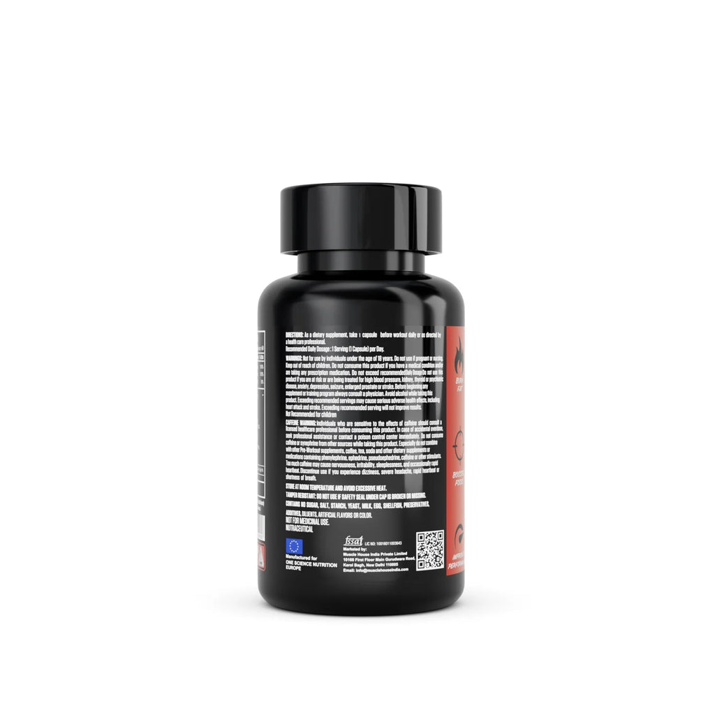 One Science Skull Fire Top Level Fat Burner 60 Caps