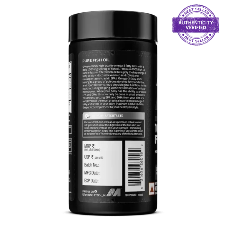 Muscletech™ Platinum Omega Fish Oil