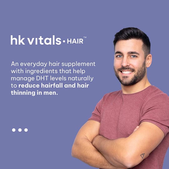 HK VITALS | DHT Blocker with Biotin & Zinc