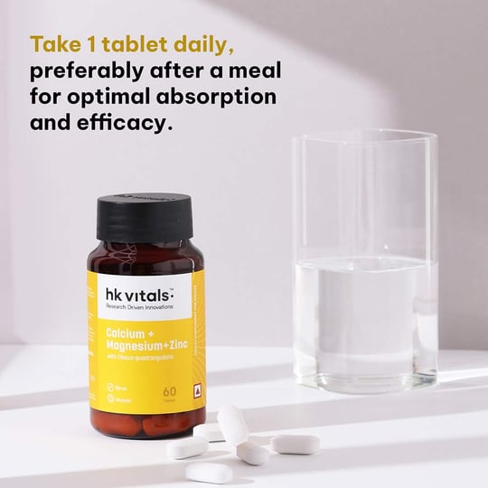 HK VITALS |  Calcium + Magnesium + Zinc