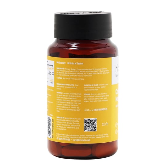 HK VITALS |  Calcium + Magnesium + Zinc