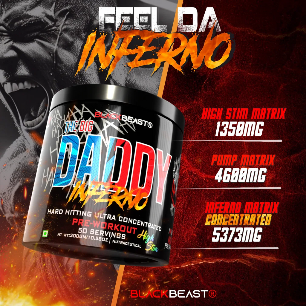 BLACK BEAST | THE BIG DADDY INFERNO PREWORKOUT