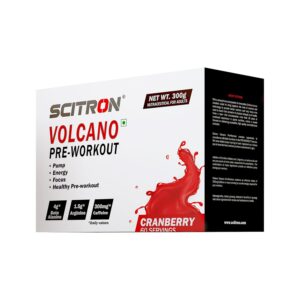 Scitron Volcano Pre Workout 300g – Cranberry