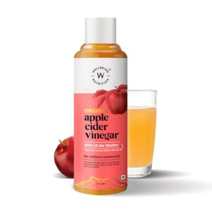 Wellbeing Nutrition Organic Himalayan Apple Cider Vinegar (ACV) with Mother of Vinegar