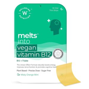 Wellbeing Nutrition Melts Vegan Vitamin | 30 Oral Thin Strips