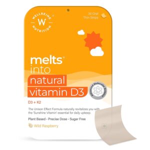 Wellbeing Nutrition Melts Natural Vitamin | 30 Oral Strips