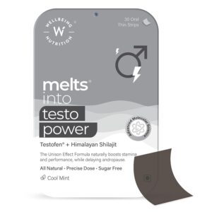 Wellbeing Nutrition melts® Testo Power |  30 Oral Strips