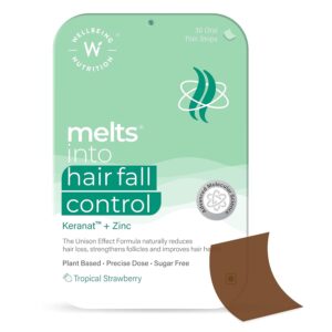 Wellbeing Nutrition Melts Hair Fall Control | (30 oral strips)