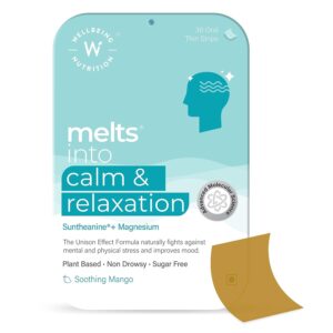 Wellbeing Nutrition Melts Calm & Relaxation | (30 Oral Strips)